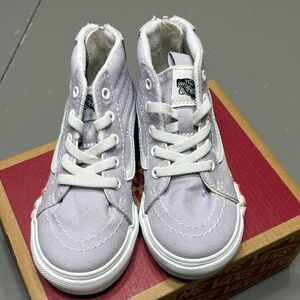 Vans Kids High-Top Sneakers - Light Gray